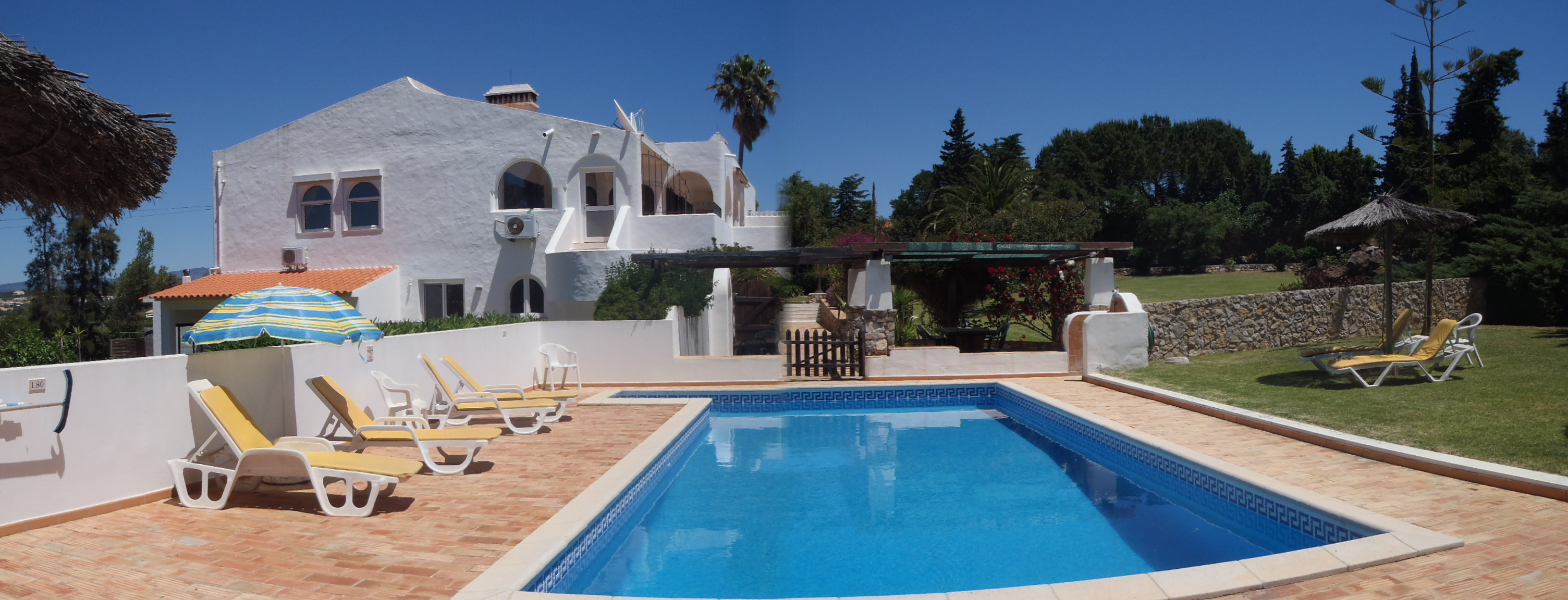 Quinta Bavaria viewed from the pool